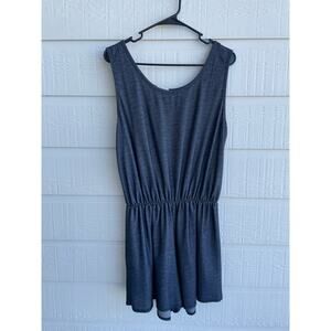 Pinc Premium soft Denim look Romper 1X